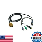 Tripp Lite P778-010 USB/PS2 Combo Cable For Select Kvm Feet. Fixed Price $48.91.