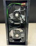 Great Lakes 7217WS 19" Rack Cooling Dual Comair Rotron T10 Fans Cfm 150 110V. Fixed Price $94.73.
