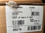 Hoffman ESH1917 Single Sided Shelf, 19" X 17",. Fixed Price $125.00.