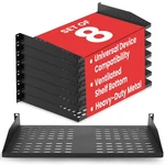 Pyle 8-PACK 1U Server Rack Shelf Universal Device Mounting Tray. Fixed Price $59.42.