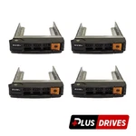 Lot Of 4 Supermicro Gen 3 2.5 Sff Hard Drive Bracket Caddy Tray With Key Lock. Fixed Price $34.00.