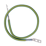 Panduit RGEJ624PHY Rack Grounding Equipment Jumper Kit, 6-AWG Cable, 24". Fixed Price $49.50.