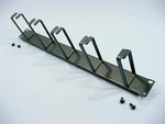 Leviton 19" Patch Cord Wire Organizer Management Ring Rack Mount 49253-LPM. Fixed Price $37.99.
