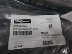 Hoffman QTPRWB12BLK Reinforced Wall Bracket Black Steel New Package Lot. Fixed Price $30.99.