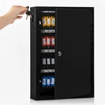 Metal Key Cabinet Wall Mount Holder Organizer Rack For Office Storage With. Fixed Price $93.99.