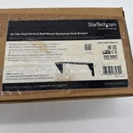 Startech RK219WALLV 2U 19IN Steel Vertical Mount Equipment Bracket New. Fixed Price $33.20.