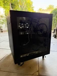 Gizmac Xrack Soundproof Cabinet With Exhaust Fans 2017 - Matte Black. Fixed Price $250.00.