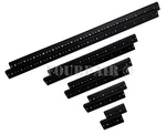 Space 7U 12.25" Steel Rack Mount Rail Pair Road Case Amp Mixer 10-32 Threaded. Fixed Price $15.95.