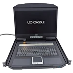 Aten CL3100NX Short Depth Single Rail 18.5" Monitor Lcd 1U Kvm Rack Console Vga. Fixed Price $424.99.