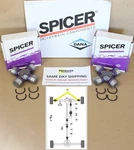 2007-2011 Jeep Wrangler Sahara Sport Front 4X4 Axle Shaft U Joint Dana Spicer. Fixed Price $69.37.