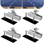 Solar Panel System Mounting Rail With Clamps + Brackets For Boat /rv /roof. Fixed Price $48.75.