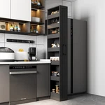 Narrow Sliding Storage Organizer Rack 7 Tier Pull-out Open Shelf Space. Fixed Price $195.88.