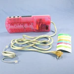 Leviton Pink Modular Surge Protector Power Strip With Phone Module 15A 5950-STS. Fixed Price $22.99.
