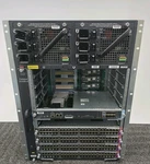 Cisco WS-C4510R+E With (4X) WS-X4748-UPOE+E, (1X) WS-X45-SUP8-E, (2X) 9000ACV. Fixed Price $744.88.