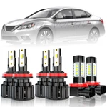 Led Faro Alto/bajo Niebla Bombillas Kit For Chevy Impala Sedan 4-DOOR 2006-13. Fixed Price $39.99.