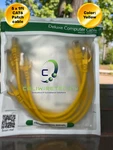 CAT6 Patch Network Cable RJ45 Ethernet 1FT 5PACK Pure Copper Black/yellow 2 Lot. Fixed Price $14.99.