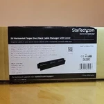 New Startech 2U 19" Horizontal Finger Product Server Rack Cable Management Panel. Fixed Price $10.99.