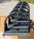 2 Cable Management, Horizontal Cabling, Molex Cross Connect Ring Run Panel. Fixed Price $12.95.