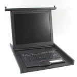 Ibm 23K4802 1U Flat Panel Console Kit PS2 Keyboard And Trackpoint Mouse Kvm Used. Fixed Price $179.99.