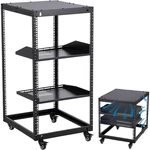 20U Open Frame Rack, Heavy Duty Steel, Wall/floor Stand, Adjustable 22-40IN. Fixed Price $111.59.