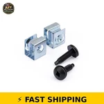 Startech 50-PACK 10-32 Screws & Clip Nuts For Server Racks Black Silver. Fixed Price $70.99.