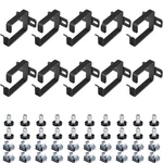 Kwmobile Server Rack Cable Management D-ring Hooks (10 Pieces) 10X 6CM, Black. Fixed Price $39.18.
