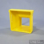 Leviton Yellow Fiber Patch Panel Raceway Reducer 4"X4" 2"X2" +cover S4RDR-RDC. Fixed Price $28.49.