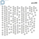200PCS 1/2" Precision Bearing Balls Chrome Steel G25 Industrial. Fixed Price $27.31.