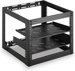 Pyle PRTPL10U 19" Wall Mount W/shelves Frame Server Rack Black (open Box). Fixed Price $92.99.