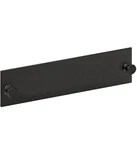 Icc Blank Fiber Optic Adapter Panel - Steel Black 1 Pack (ICFOPB00BK). Fixed Price $17.43.
