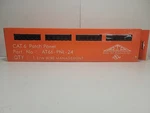 New-allen Tel Products AT66-PNL-24 CAT-6 24-PORT Patch Panel -1RU. Fixed Price $80.00.