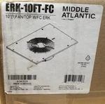 Middle Atlantic 10"CONTROLLED Fan Top (p/n: ERK-10FT-FC). Fixed Price $149.19.