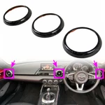 Fit For Mazda MX-5 Miata 2D Carbon Fiber Inter Air Vent Frame Set Cover 16-26. Fixed Price $135.00.