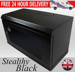 6U 19" Black Data Network Cabinet Wall Server Switch Comms Rack 300MM Depth. Fixed Price $89.27.