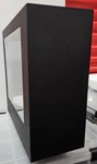 Nzxt Mid Tower Computer Case, Matte Black/red (CA-S340MB-GR). Fixed Price $40.00.