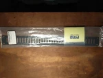 Rmp Roserack Blank Panel Vented 1U - Black Matte Textured. Fixed Price $19.99.