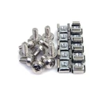 Startech M6 Mounting Screws And Cage Nuts For Server Rack Cabinet - 100 / Pack. Fixed Price $105.17.