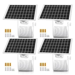 4 Pack 5V 7W Solar Panel Charger For Usb Type Outdoo Security Camera Co.... Fixed Price $107.67.