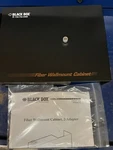 Black Box Wall Mount Non-locking 2-SLOT Fiber Optic Enclosure Panel JPM400A-R2. Fixed Price $21.82.