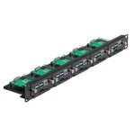 Uctronics 19" 1U Rackmount For Raspberry Rpis And 2.5" Ssds, Black. Fixed Price $90.99.