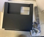 New Kenuco Black Wall Mount Open Frame Steel Network Equipment RACK-LNWORA-9U. Fixed Price $40.00.
