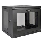 Tripp Lite 19 Inch 9U Wall Mountable Rack Enclosure Server Cabinet - Black. Fixed Price $452.65.