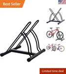 Sturdy Dual Bicycle Rack For 2 Bikes - Easy Indoor/outdoor Storage By Rad. Fixed Price $91.89.