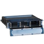 Leviton 2000I Sdx 2RU Fiber Enclosure, Empty, With Sliding Tray, 5R2UH-S06. Fixed Price $350.00.