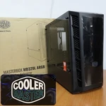 New Cooler Masterbox MB320L Argb Mini Tower Case W/tempered Glass Panel. Fixed Price $79.99.
