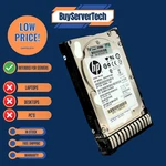 Hp 652583-B21 600GB 10K 2.5" Sas 6G Sff Hdd 653957-001 Smart Carrier G8 G9 G10. Fixed Price $74.99.