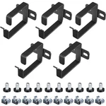 Kwmobile Server Rack Cable Management D-ring Hooks (5 Pieces) 5X 6CM, Black. Fixed Price $21.16.