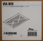 Middle Atlantic Rack Server VSA-1626 16"-26"D Adjustable Telescoping Shelf. Fixed Price $84.99.