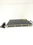 Cisco Catalyst WS-3750G-48TS Poe Switch 48-PORT Working Free Shipping. Fixed Price $41.93.