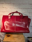 Compucase Red Laptop Pc Leather With Several Pockets. Fixed Price $29.95.